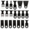 FEVERWORK 20pcs Saw Blades Oscillating Multitool for Fein Multimaster Bosch Ryobi