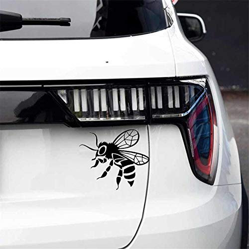 Stukk Stickers Stinger Bee Wasp Hornet Fun Window Bumper Vinyl Decal JDM Sticker 12.7cm x 11CM, Black