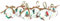 Christmas Concepts® 6er-Pack Tartan - Christbaumkugeln mit Rentiermotiv