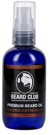 Beard Club - Bartöl - Roasted Coffee Beans Bartöl Herren - Ideale Bartpflege und Bart öl (Beard Oil) für Männer - 100ml