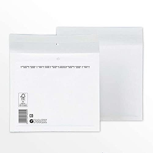 200 x Luftpolster Taschen Versandtaschen CD [200 x 175 mm]