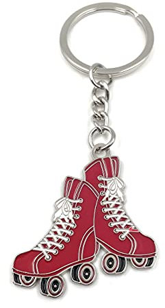 Onwomania - Rollschuh Rollerskate Inliner - Glücksbringer ideal als Geschenk z.B. für den besten Freund, die beste Freundin, Mama - Für Männer, Frauen & Kinder