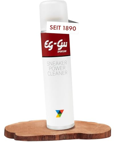 eg-gü Sneaker-Power-Cleaner - Sneaker Reiniger Spray & Pflege 250ml - Hochleistungs- Schuhreiniger, reinigt Stoffschuhe und Sohlen jeder Farbe effektiv von Schmutz