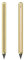 stilform 200007 AEON-Stift – Langlebiger Bleistift mit magnetischer Graphit-Spitze zum Wechseln – Messing, gebürstet