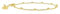 Mary & Jules Armband Gold Damen, Kugelarmband Gold aus vergoldetem 925 Silber, feine, goldene Armkette für Damen, aus recyceltem Silber, Länge 17 bis 19 cm, für Frauen & Mädchen
