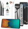 RongZy Pantalla para Samsung Galaxy A50 A505 Pantalla Táctil LCD Kit de Pantalla de Repuesto Ensamblaje Digitalizador de Reemplazo con Herramientas(6.4'',Negro con Marco)