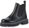 MARCO TOZZI 2-25491-43, Stivali Chelsea Donna, Nero Bianco, 37 EU