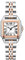 Szaikyri Klassisches Quadrat Damenuhr mit römischen Ziffern Damenkleiduhren Armbanduhr Damen (Silver&Rosegold-Black)