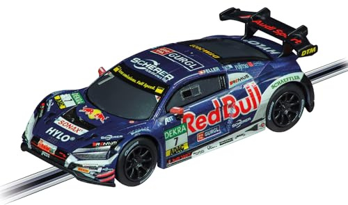 Carrera GO!! Audi R8 LMS GT3 evo II DTM ABT, R. Feller, No.7 | Maßstab 1:43 Slotcar | Kompatibel mit GO!!!, GO!!! Plus & Battery Operated | Authentisches Design für Kinder & Erwachsene ab 6 Jahren