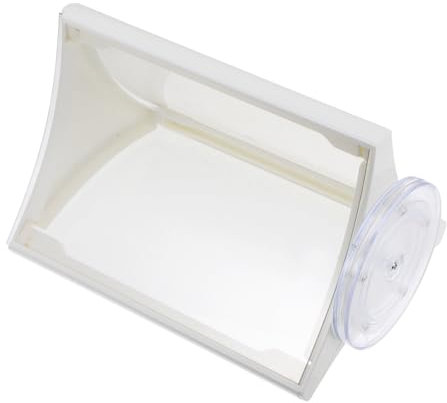 STOBOK Ausstellungsstand Menüschildhalter Prospekthalter Desktop-Schilderhalter Desktop-Menüständer Schildhalter mit Sockel werbetafel Werbedisplay Menühalter drehbarer Schildhalter Acryl