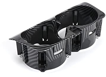 SAWILI Auto-Mittelkonsolen-Wasserbecherhalter-Zubehör, for Benz, CE GLC V-Klasse, for Mercedes, W205 W213 W253 W447 W467A2056800691 Getränkehalter fürs Auto(Carbon Fiber Black)
