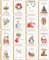 BOFUNX 16 Stück Weihnachtskarten mit Umschlag Set Weihnachtspostkarten Grußkarten Frohe Weihnachten Karte Weihnachtsgrußkarten für Kinder Familie Freunde