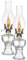 YKSJDFH Bauernhaus-Kerosinlampe, Öllampe, Vintage-Glas-Öllaterne, Notfall-Öllampe, Hurrikan-Laterne für Innen-, Umgebungsbeleuchtung, Dekoration, Outdoor-Camping-Nutzung