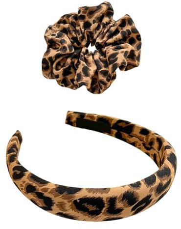 1 Stk. Haarband Mit Leopardenmuster Für Damen, 1 Stk. Haargummi Mit Leopardenmuster, Haarband Für Damen, Haarband-Accessoires Für Mädchen, Kopfschmuck Für Mädchen