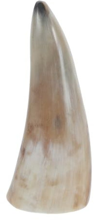 Cabilock Corne Viking Artisanale Tasse à Boire Corne Naturelle Décorative Pour Bière Vin Usage Décoratif Et Cadeau