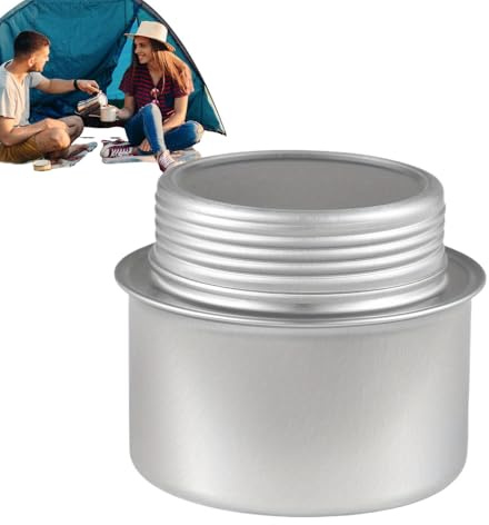 Stufa ad alcool, bruciatore ad alcool, bruciatore ad alcol da campeggio, fornello in alluminio, bruciatore portatile, gadget da cucina per picnic, campeggio, escursionismo, zaino in spalla