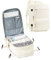 Zaino Sottovuoto Viaggio con Pompa Sacchi Sottovuoto Vestiti Zaini da Easyjet 45x36x20 Cabina Aereo Bagaglio a Mano Compressione PC Laptop Ufficio Uomo Donna Impermeabile Travel Backpack Beige