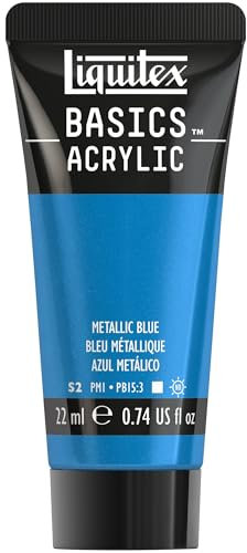 Liquitex Basics Acrylique Tube 22 ml Bleu Métallique