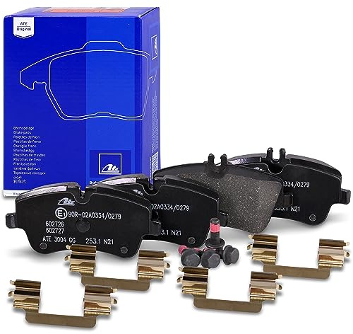 ATE 13.0460-2727.2 Bremsbelagsatz, Scheibenbremse | Kompatibel mit: MERCEDES-BENZ C-CLASS, C-CLASS Coupe, C-CLASS T-Model, CLC-CLASS, CLK, CLK Cabriolet, SLK