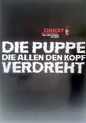 Chucky und Seine Braut: B (1998) | original Filmplakat, Poster [Din A1, 59 x 84 cm]