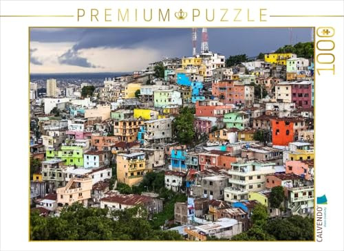 CALVENDO Puzzle Las Peñas in Guayaquil | 1000 Teile Lege-Größe 64 x 48 cm Foto-Puzzle für glückliche Stunden