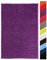 MSV Badteppich Badvorleger Duschvorleger Chenille Hochflor Badematte 60x90 cm – Lila/Violett
