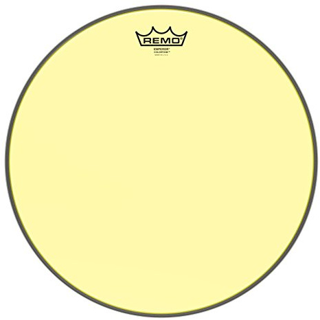 Remo Schlagzeugfell Colortone Emperor Clear Gelb – 15 – BE-0315-CT-YE