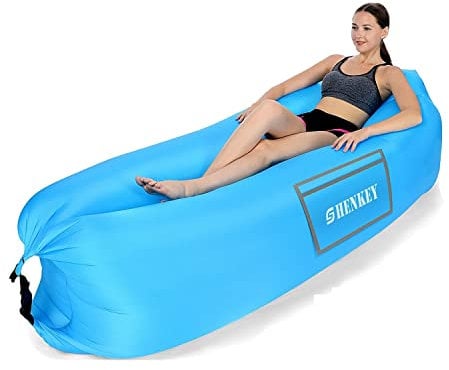 Aufblasbarer Safa, Wasserdichtes Luftsofa mit Tragbarem Paket, Aufblasbare Liege,Luft Sofa Couch für Das Reisen, Kampierend, Wandernd, Pool und Strand-Partys
