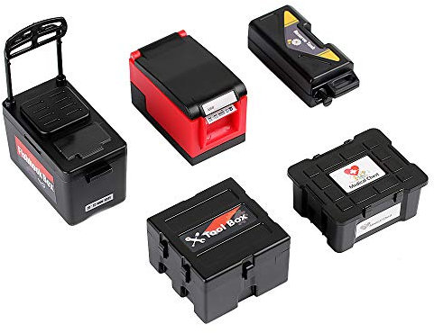 INJORA RC Crawler Zubehör 1 10 Dachträger Rc Zubehör Set Gepäcknetz Schaufel für Axial SCX10 TRX4