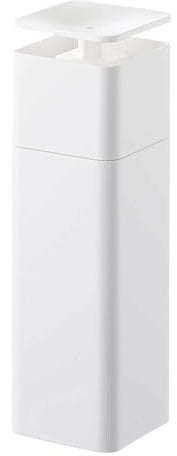 YAMAZAKI Tower 5213 Push Seifenspender, WeiÃŸ, 250 ml