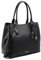 NINE WEST Damen Brooklyn Jet Set Carryall, Schwarz