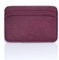 Porte Carte Bancaire Cuir Luxe - Veau Saffiano - Extra Slim - Protection sans Contact RFID - Lie de Vin