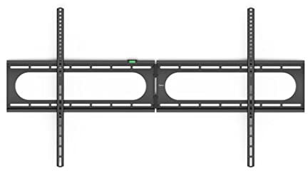 Hama Soporte de Pared para TV Plana de 37 a 120 (Acero, 100 kg, VESA 100 x 100, Fijo, proyección máx./min. 2,8 cm, 62 x 620,49 cm) Negro