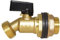 Hooshing Messing Regenfass Zapfen 1/2 Zoll Vierteldrehung Kugelhahn Wasserfass Zapfhahn Kit für Wassertanks, Badewannen, Pools, Aquarien