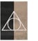 Harry Potter Heiligtümer des Todes (40 cm x 30 cm) (braun/schwarz/weiß)