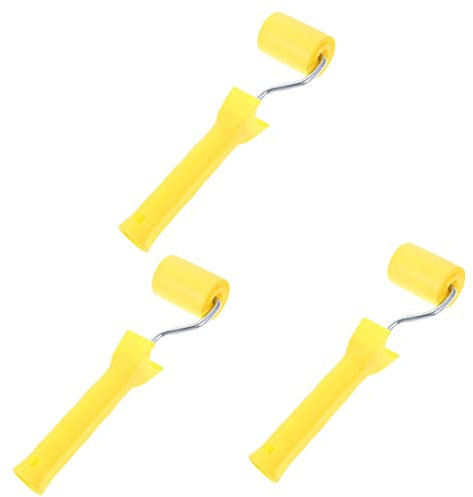 Angoily 3pcs Seam Roller for Quilting Wallpaper Smooth Wallpapers Lightweight Hand Roller