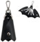 MANGLI Batman Schlüsselanhänger, Schlüsseletui Leder, Bat Kunstleder Schlüsseletui, Fledermaus Keychain, Auto Leder Schlüsseletui Key Organizer, PU Leder Fledermausform Autoschlüsselanhänger