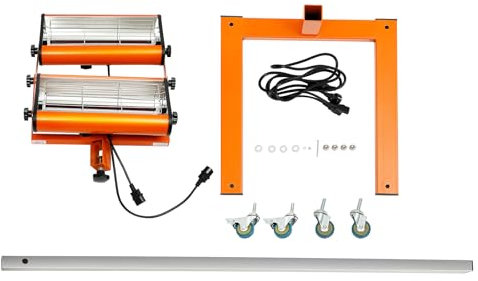 DaiJiubu Lacktrockner Strahler Infrarotstrahler Heizstrahler Infrarot Farbstrahler Trockner Lampe Auto HeizköRper Farbtrockner Mit StäNder Infrared Radiator Paint Dryer Autolack AushäRtungslampe 220V