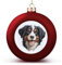 Weihnachtskugel für Haustiere, Berner Sennenhund, dekorativ für Weihnachtsbäume, Feiertagsparty, Neujahrsgeschenk