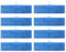 Pexorin 8 Pcs Washable Reusable Microfibre Mop Cloths Polti Moppy Steam Engine Household Cleaning Accessories Steam Cleaner Replacement Kit