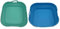 MLWSKERTY 2 pezzi quadrati Fryers Fryers Liner in Silicone Air Fryers Cestino Cestino Barattoli in Silicone per Accessori Microonde Forno