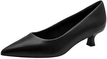 MARCO TOZZI Damen Pumps weiches Feel Me Fußbett Leder Leder Decksohle weiches Innenfutter Modern