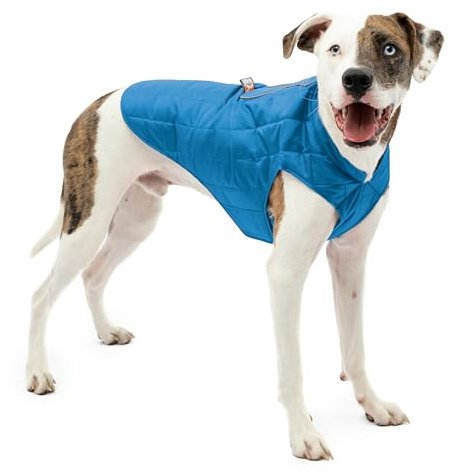 Kurgo Unisex-Erwachsene, Kurgo Loft Jacke, Blau/Orange, XL