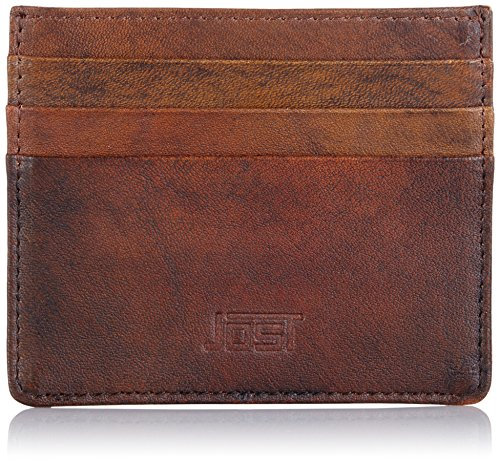JOST 2470-007 Kreditkartenhüllen, Cognac