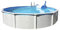 Steinbach Stahlwandpool Set Grande Ø 366 x 135 cm, Pool, Skimmer, Einlaufdüse, Erweiterungsset, Schläuche, 011400