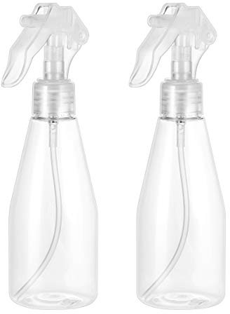 OUNONA 2 pièces Pulvérisateur pour plantes 200 ml Bouteille de pulvérisation en plastique Flacons Pulvérisateurs de jardinage Transparent Pulvérisateur Deau Vide (Transparent)