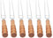 BESPORTBLE 6st Bratstangen Gabeln Zum Braten Von Marshmallows Marshmallow-sticks Holzgriff Grill