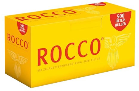 Rocco 1000 Filterhülsen (2x500) Blau (Hülsen, Zigarettenhülsen)