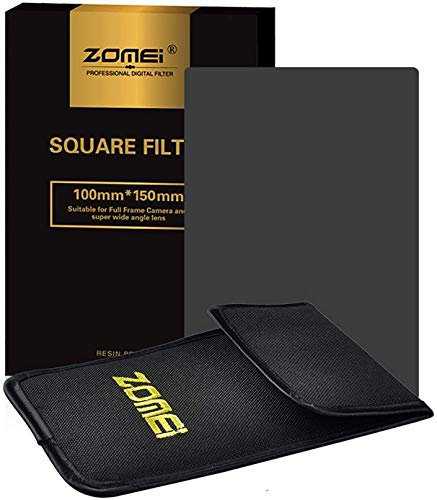 Zomei Graufilter ND16, quadratisch, Z-PRO-Serie, Filter für Cokin Z Zomei Hitech 4 x 6 Halterung, 100 x 150 mm