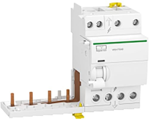 Schneider Electric - Acti9 iTG40 - module différentiel Vigi tête de groupe - 4P 40A 30mA type AC - A9Y12440